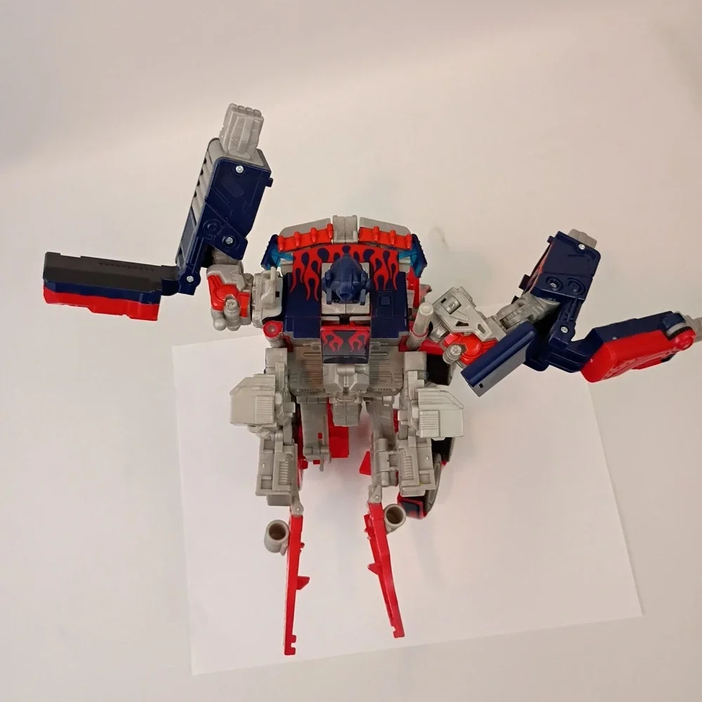 Transformers 2007 Movie Leader Class Optimus Prime Incomplete Action Figure